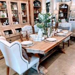 Global Imports Dining Tables Dylan 7' Rounded Edge Dining Table (Natural)