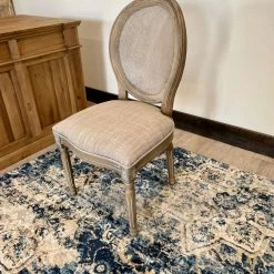 Global Imports Natalie Dining Chair (Smoke Gray)