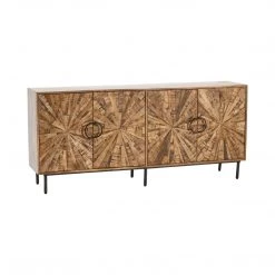 Crestview Roswell 4 Door Sideboard Consoles, Breakfronts, & Sideboards