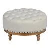 Forty West Designs Tufted Ottoman Ottomans
