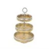 UMA Decorative Trays & Risers 3-Tiered Tray Stand