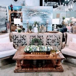 Uttermost Chunky Leg Solid Wood Coffee Table