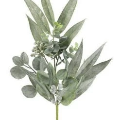 A&B Floral Floral Stems 21” Mixed Eucalyptus Spray