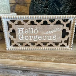 UMA Wood Sign With Sentiment (Various Styles)