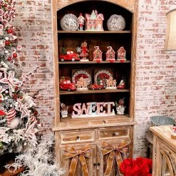 Global Imports Beckett Hand-Carved Elm Bookcase (Whitewash)