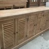 Global Imports Tom Shutter Console (Natural) Bedroom Furniture