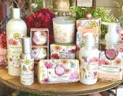 Michel Design Works Soaps The Posies Collection Tea Towels & Cloth Napkins