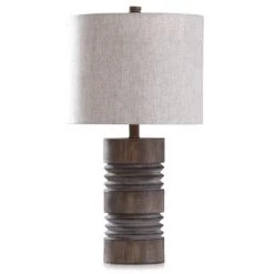 Stylecraft Lamps Round Moulded Table Lamp