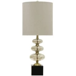 Stylecraft Transitional Glass Table Lamp Lamps