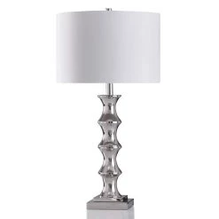 Stylecraft Chrome Accent Table Lamp Lamps