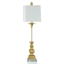 Stylecraft Gold Buffet Lamp