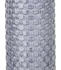 K&K Interiors Gray/Blue Glass Vase (Various Sizes) Vases, Bottles, & Containers