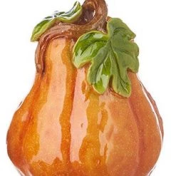 RAZ Imports Orange Resin Pumpkin (Various Styles) Floral Fillers