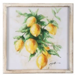 Regency Framed Canvas Lemon Painting (Various Styles) Paintings & Prints