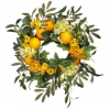 Regency 18" Hydrangea, Lemon, & Berry Wreath
