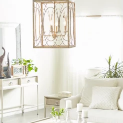 UMA Chandeliers Square Metal Chandelier