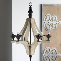A&B Home 6 Arm Chandelier