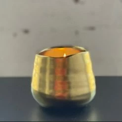 Bourbon Royalty Gold Midas Candle, 8 Oz. (Various Fragrances)