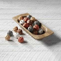 Mud Pie Water Grass Mini Pumpkin (Various Colors)