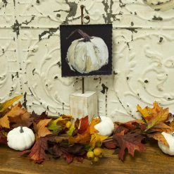 Round Top Collection White Pumpkin Mini Gallery Print