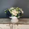 Diane Navy Hydrangea Centerpiece