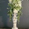 Diane Floral Arrangements Neutral Candle Topper
