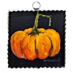 Round Top Collection Orange Pumpkin Mini Gallery Print