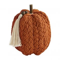 Mud Pie Braided Rope Pumpkin (Various Colors)