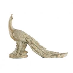 A&B Home Peacock Sculpture