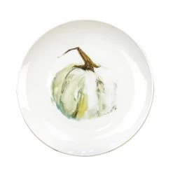 Round Top Collection Natural Pumpkin Salad Plate