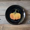 Round Top Collection Traditional Pumpkin Salad Plate