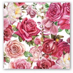 Michel Design Works Soaps The Royal Rose Collection Tea Towels & Cloth Napkins