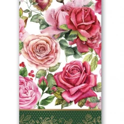 Michel Design Works Soaps The Royal Rose Collection Tea Towels & Cloth Napkins