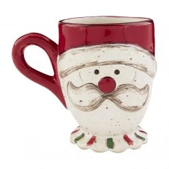 Mud Pie Farm Pedestal Christmas Mug (Various Styles)