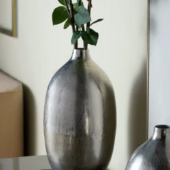 A&B Home Vases, Bottles, & Containers Aluminum Vase, Medium