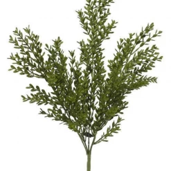 A&B Floral 20" Tea Leaf Bush 2-Tone (Green)