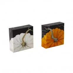 Round Top Collection Pumpkin Mini Canvas Prints, Set Of 2