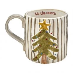 Mud Pie Kitchen Decor Christmas Mugs (Various Styles)