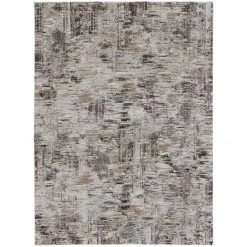 Feizy Rugs Vancouver Collection- Ivory & Charcoal (Various Sizes)