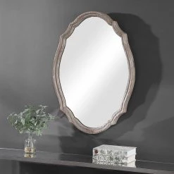 Uttermost Mirrors Wooden Wall Mirror