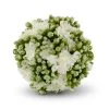 K&K Interiors Floral Fillers 4" Kalanchoe Ball, White